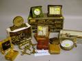 Group of Assorted Travel and Other Small Clocks
