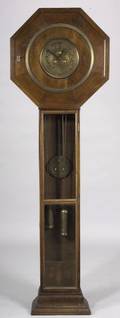 DarmstadtJugendstil School Fruitwood Tall Case Clock