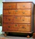 Queen Anne Birch Chest of Drawers