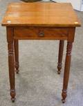 Late Federal Cherry OneDrawer Stand