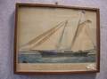 Framed Print The Celebrated Yacht America
