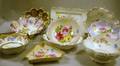 Nine Assorted Continental and Japanese Decorated Porcelain Bowls and Two Trays