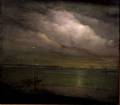 Leon Dabo American 18681960 Night Shore Long Island