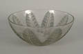 Lalique smoked glass centerpiece bowl ca 1925