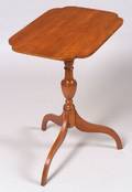 Federal Cherry Tilttop Candlestand