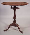 Queen Anne Mahogany Tilttop Tea Table