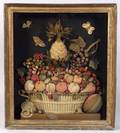 Stuffed and Embroidered Wool Felt Basket of Fruit Picture