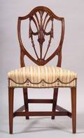 Federal Mahogany Carved Side Chair