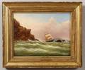 Attributed to Clement Drew American 18061889 Mouth of River St Lawrence Cape Blow Me Down