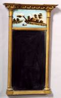 Federal Gilt Gesso Mirror