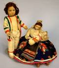 Ravca Peasant Mother and Baby and Lenci Girl