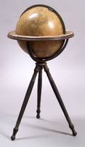 Improved 16inch Terrestrial Floor Globe by Gilman Joslin