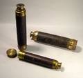 Three LacqueredBrass Marine Telescopes