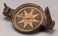 Rare Dated Colonial Surveyors Compass by Thomas Greenough