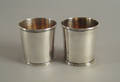 Pair of Philadelphia silver cups ca 1825