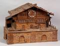 Musical Chalet with Clock