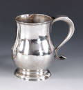 Boston silver cann ca 1750