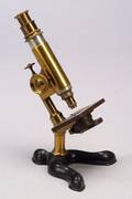 Bausch  Lomb LacqueredBrass Physicians Microscope