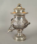 Philadelphia silver hot water urn ca 1835