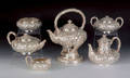 Sheffield sterling silver six piece tea service 19021903