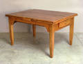 French pine extension dining table