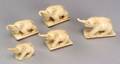 Five Ivory Elephants