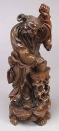 Large Boxwood Carving