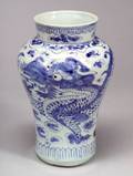Blue and White Vase