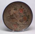 Cloisonne on Porcelain Plate