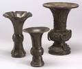 Three Bronze Vases