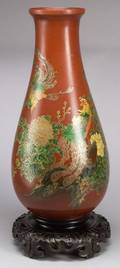 Lacquered Vase