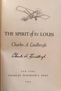 Lindbergh Charles A 19021974 Signed copy
