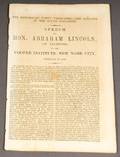 Lincoln Abraham 18091865 Cooper Union Speech