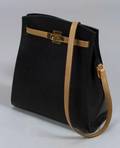Black and Brown Sport Kelly Handbag