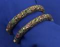 Pair of Gemset Bangle Bracelets