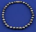 Strand of Black Cultured Pearls
