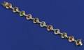 18kt Gold Gemset Bracelet