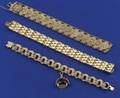 Three 14kt Gold Bracelets