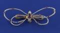 Edwardian Seed Pearl and Amethyst Bow Brooch