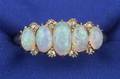 Antique Opal and Diamond Ring