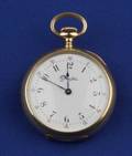 Ladys 18kt Gold Open Face Pocket Watch