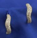 18kt Gold and Diamond Earrings