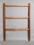 Pennsylvania pine folding quilt rack 19th c