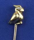 18kt Gold and Diamond Stickpin