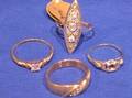 Four Diamondset Rings