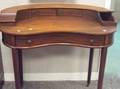 Regencystyle Mahogany Inlaid Kidneyshaped Writing Desk