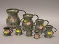 Eight Assembled English Pewter Measures