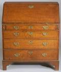 George III Oak Slant Lid Desk