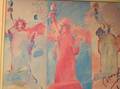 Framed Statue of Liberty Triptych after Peter Max