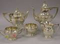 FivePiece Lunt Sterling Silver Tea and Coffee Service